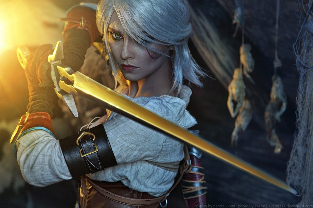 Cirilla cosplay by Denika Kiomi | The Witcher - The Witcher 3: Wild Hunt, Cosplay, Games, Girls, Witcher, Longpost