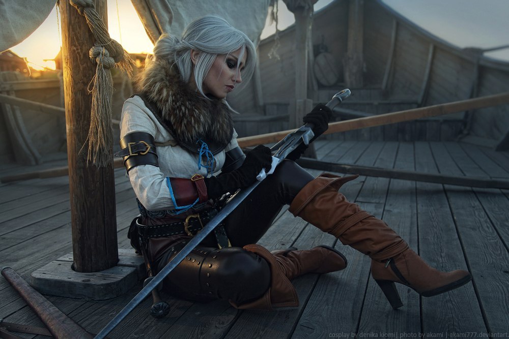 Cirilla cosplay by Denika Kiomi | The Witcher - The Witcher 3: Wild Hunt, Cosplay, Games, Girls, Witcher, Longpost