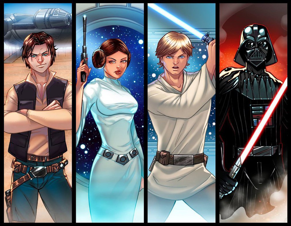 The next selection of goodness - Star Wars, Art, Longpost