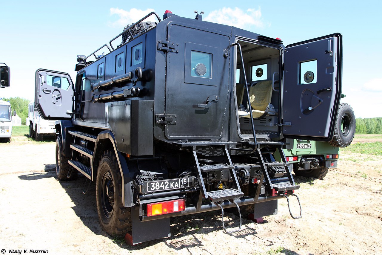 KamAZ in uniform. - Weapon, Kamaz, Armored car, 4x4, Longpost