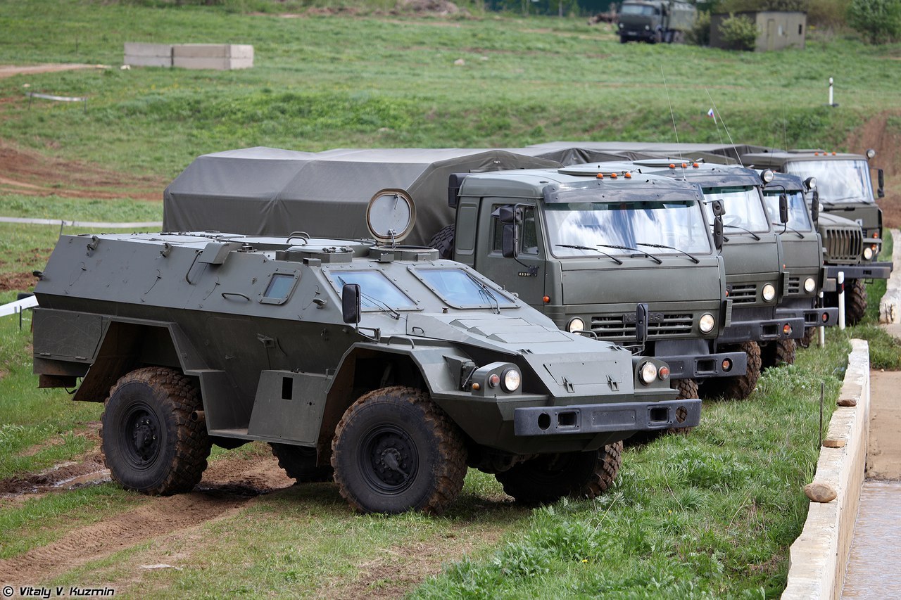 KamAZ in uniform. - Weapon, Kamaz, Armored car, 4x4, Longpost