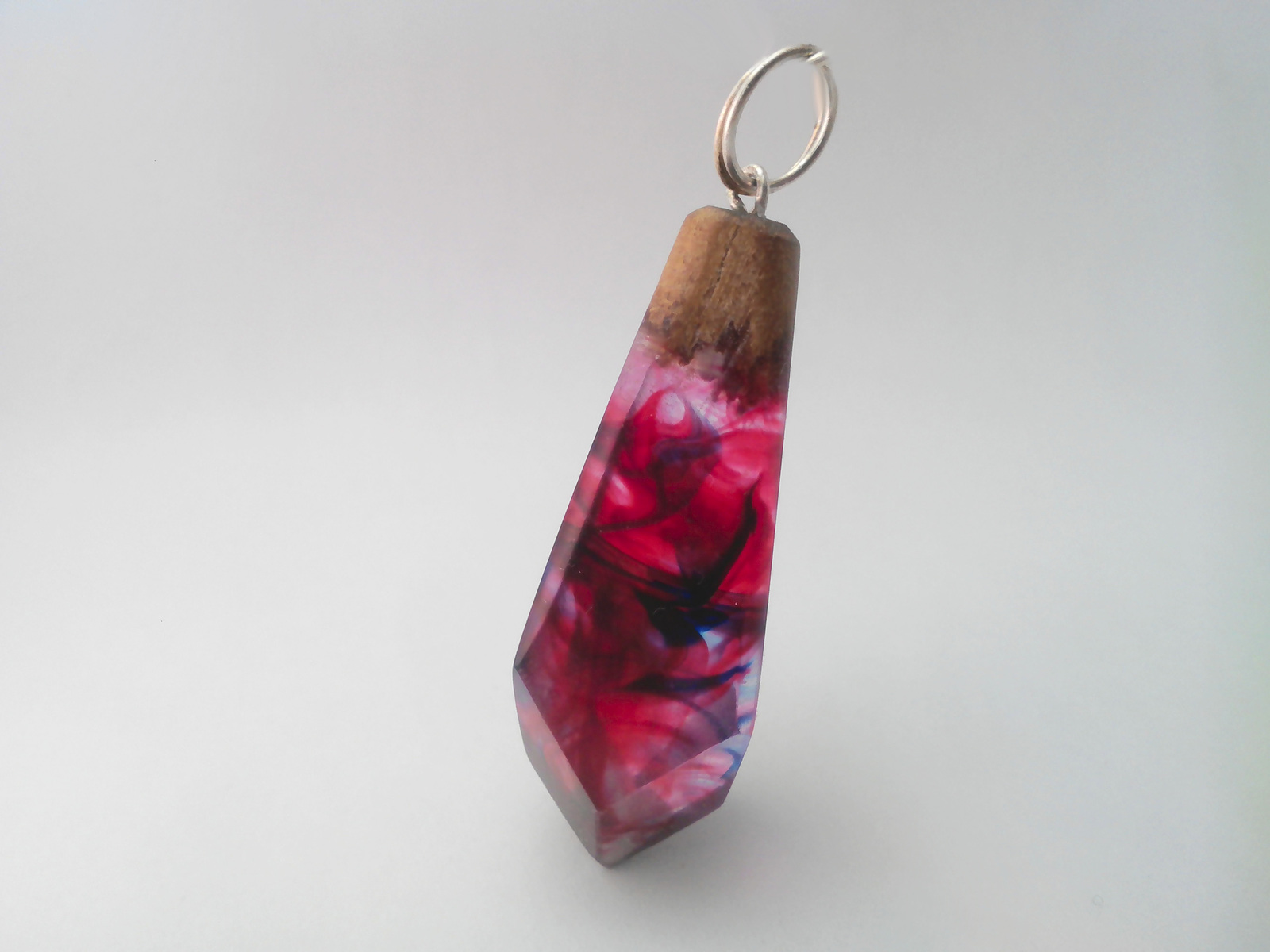 Epoxy resin and wood pendants - My, Pendant, Tree, Epoxy resin, Handmade, Hobby, Needlework without process, Longpost