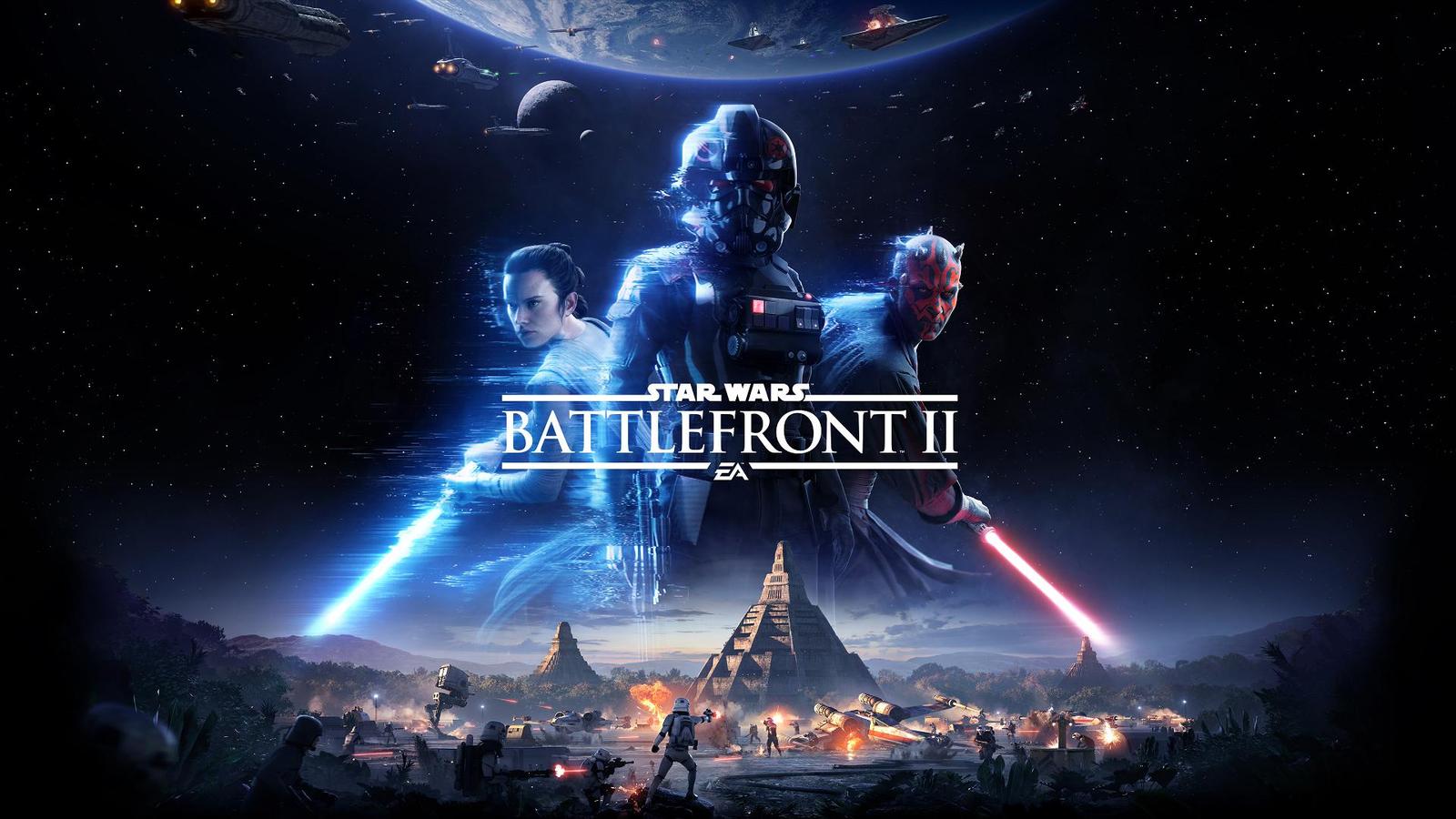 12 and a half minutes of Star Wars Battlefront II gameplay have leaked online. - Star Wars, Art, Video