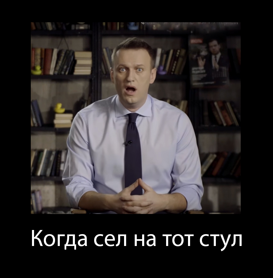 That chair - Chair, Alexey Navalny, Politics