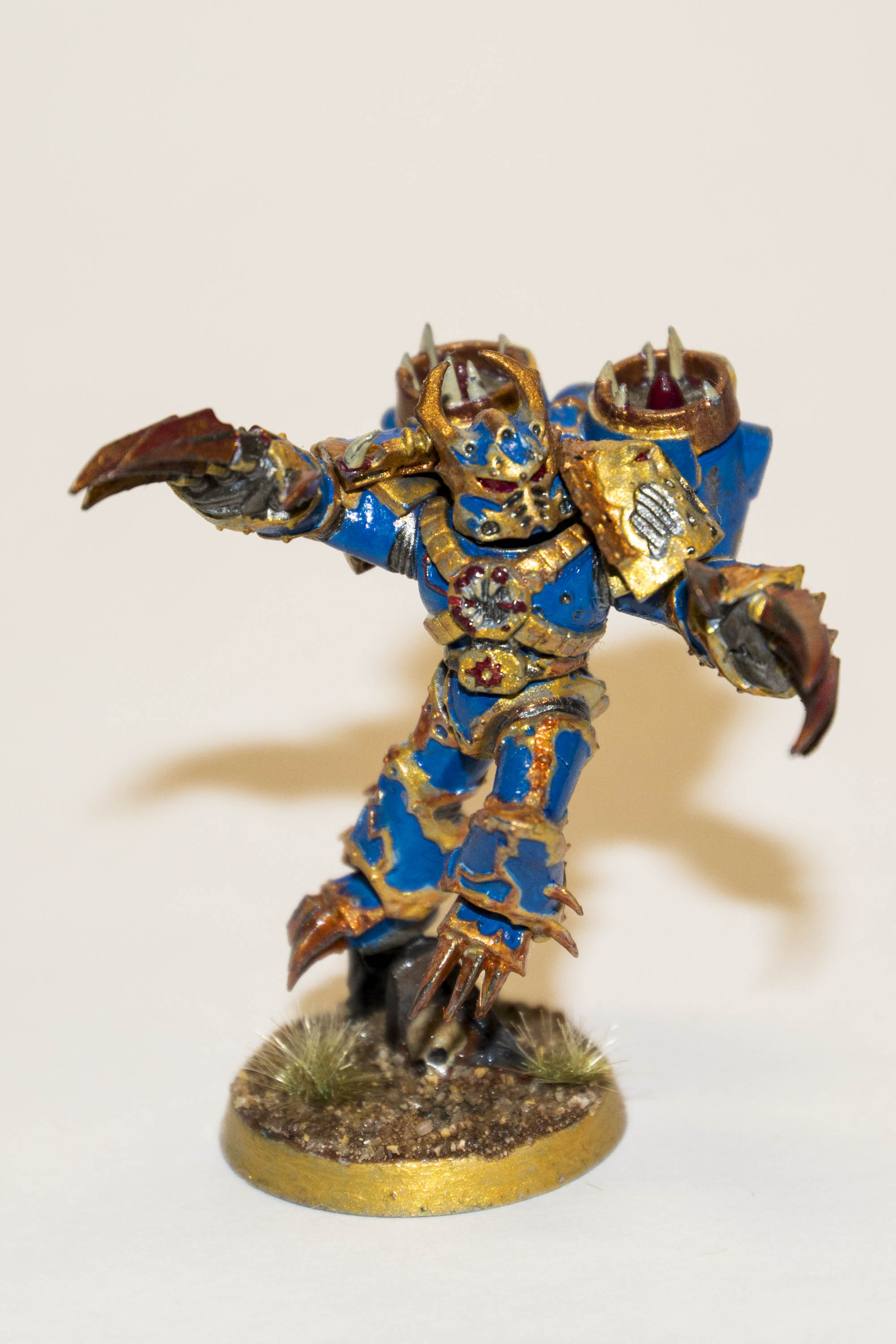 Thousand Sons Warp Talon squad - Моё, Warhammer 40k, Wh miniatures, Хаос, Thousand Sons, Миниатюра, Роспись, Хобби, Длиннопост