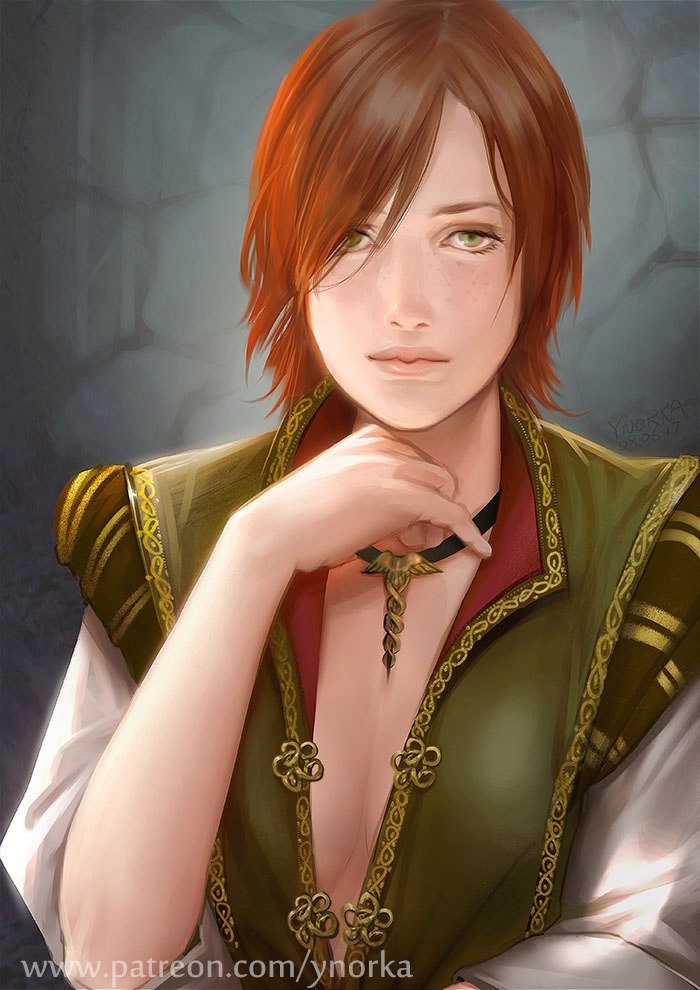 Sweet Shani - Witcher, Art, Shani, Ynorka