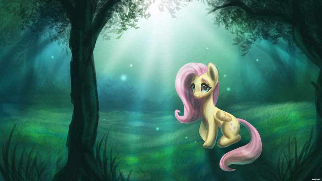 Флаттершай - My Little Pony, Fluttershy, PonyArt