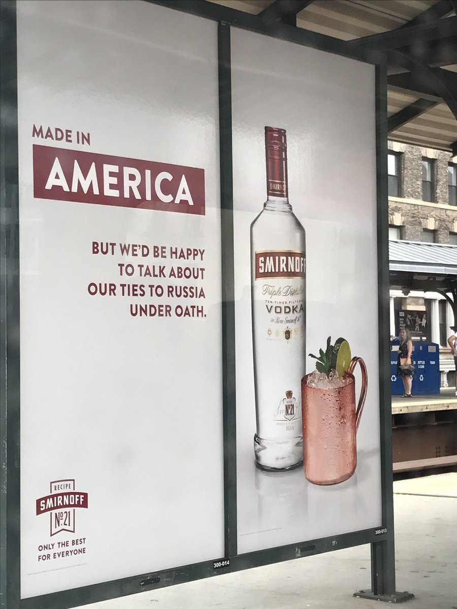 Smirnoff vodka is made in America. - Vodka, Smirnoff, Advertising, Creative advertising