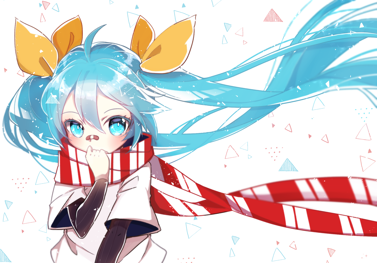 Мику - Anime Art, Vocaloid, Hatsune Miku, Аниме, Не аниме