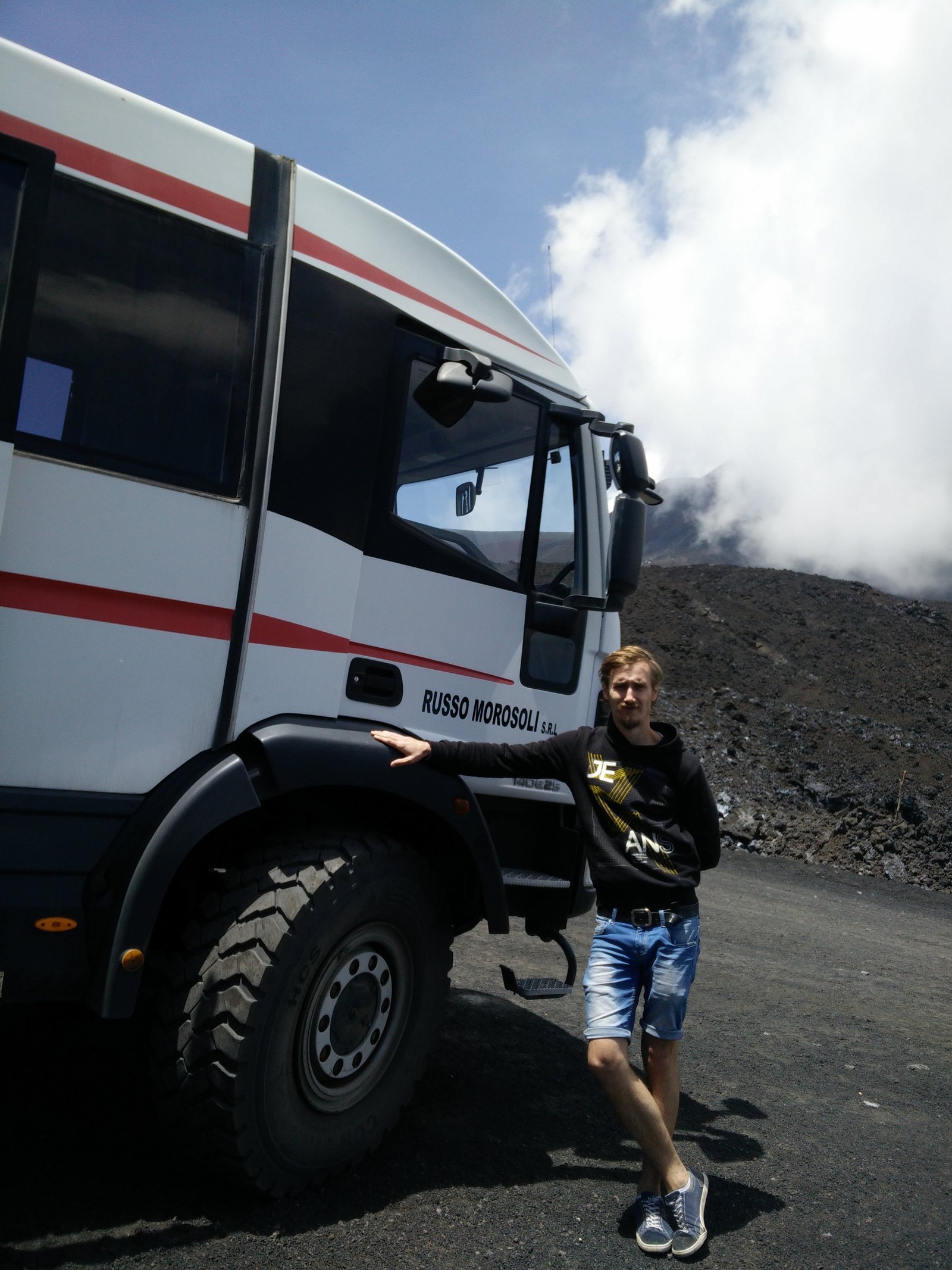 Ride on Etna: Part 2 - My, Mount Etna, Volcano, Longpost