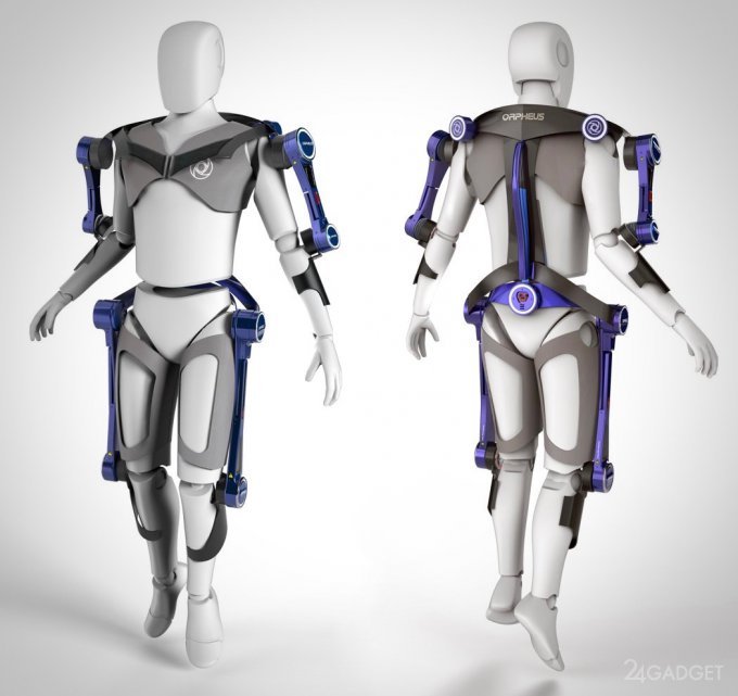 Orpheus - exoskeleton for training in zero gravity - Exoskeleton, Weightlessness, Space, ISS, , Technologies, Longpost