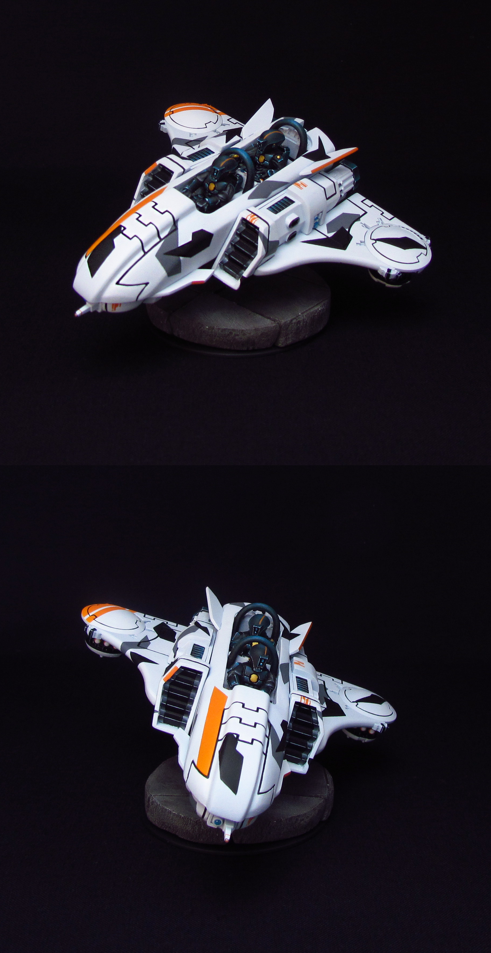 Tau TX4 Piranha - My, Warhammer 40k, Tau, Miniatures, Miniature, Painting, Wh miniatures