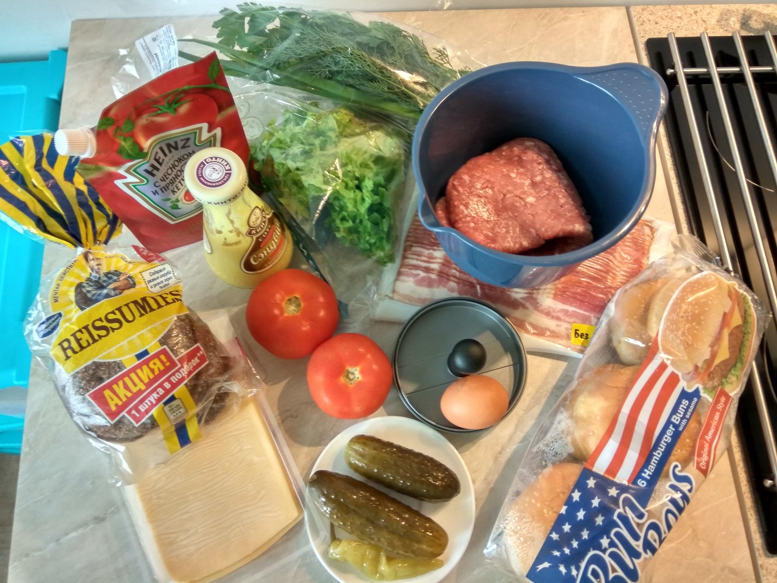 Quick Cheeseburger - My, Cheeseburger, Recipe, Longpost