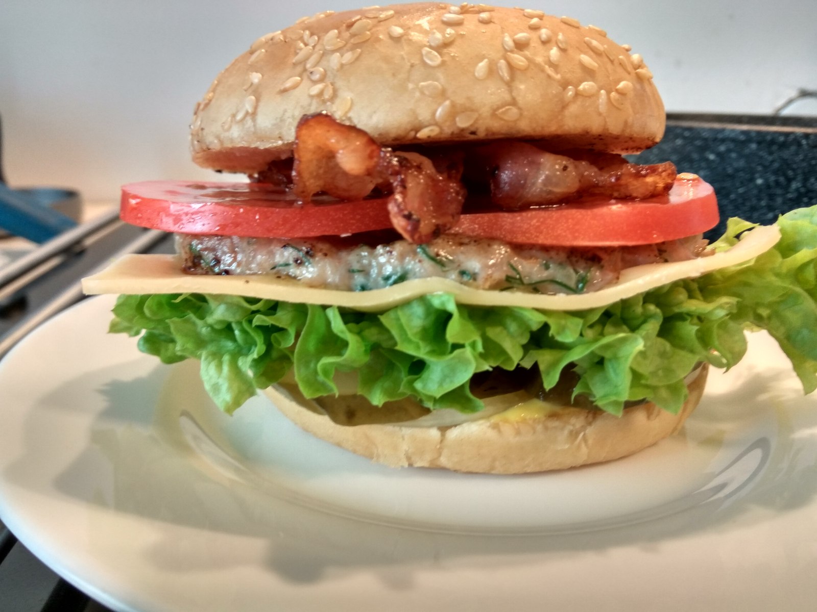 Quick Cheeseburger - My, Cheeseburger, Recipe, Longpost