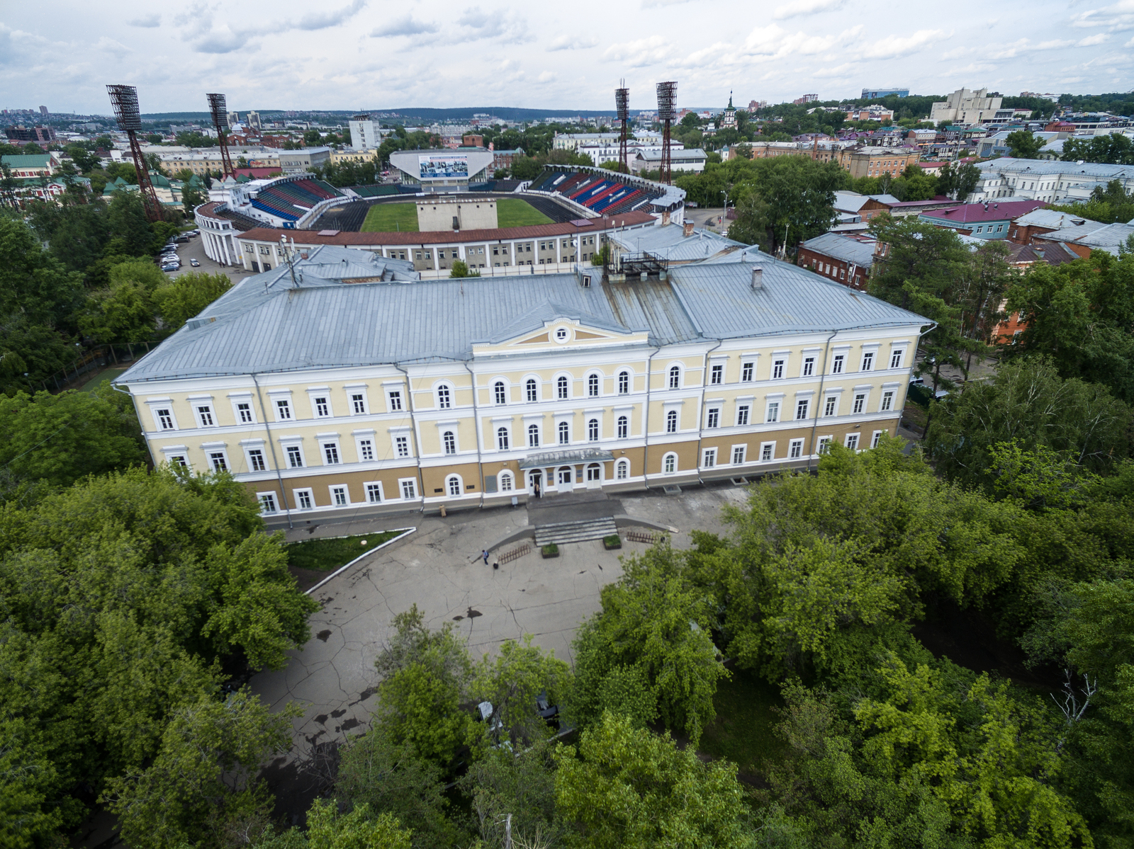 Irkutsk from the air - My, Quadcopter, Flight, Irkutsk, DJI Phantom, Longpost