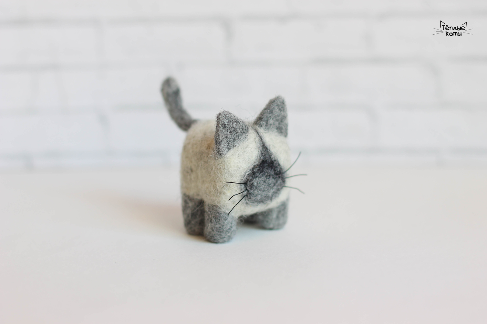 Mini-cats in the technique of dry felting - My, Creation, Wallow, Dry felting, cat, Art, Soft toy, Wool toy, Handmade, Longpost