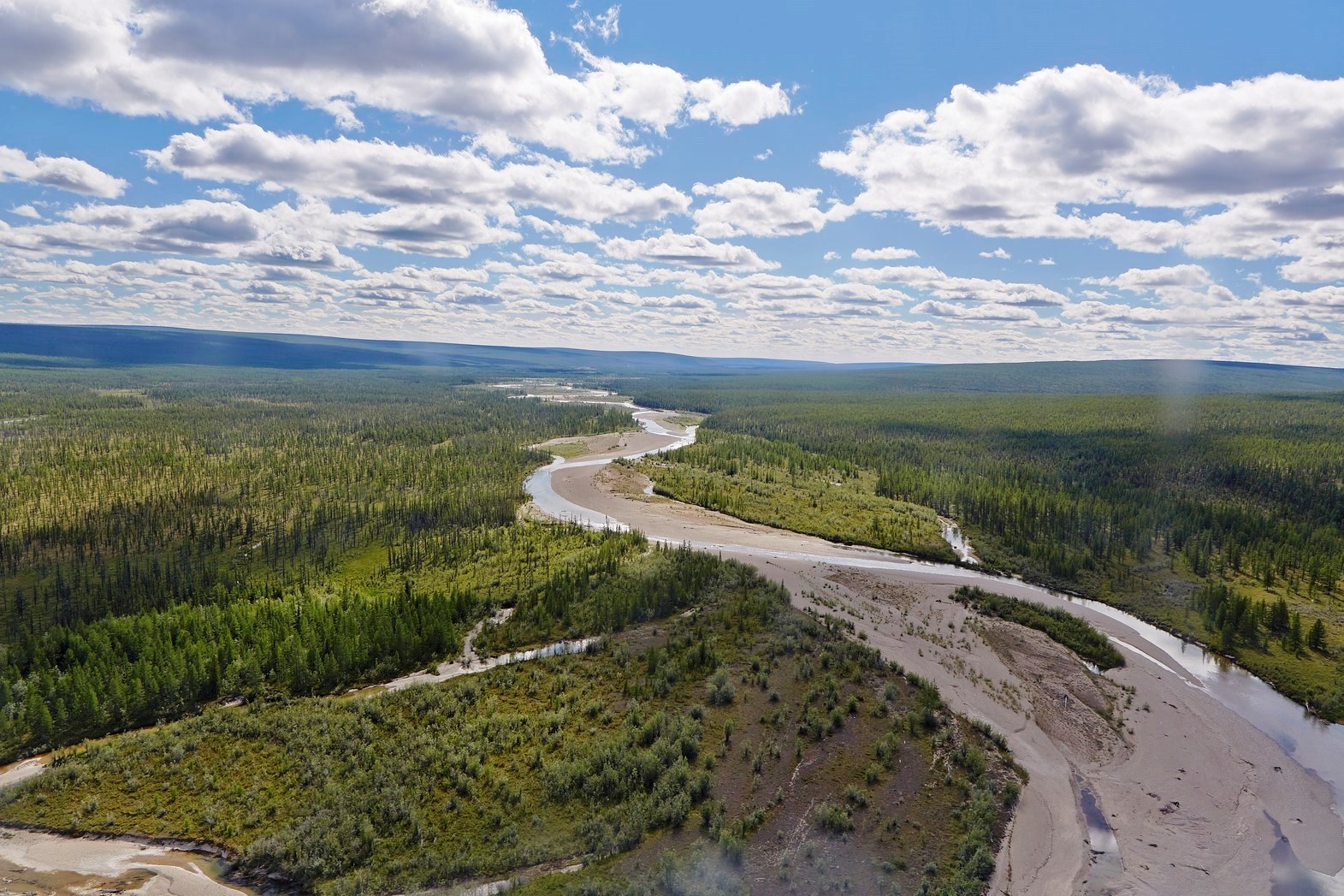 Road to Olenyok - Yakutia, The nature of Russia, Helicopter, , The photo, Longpost