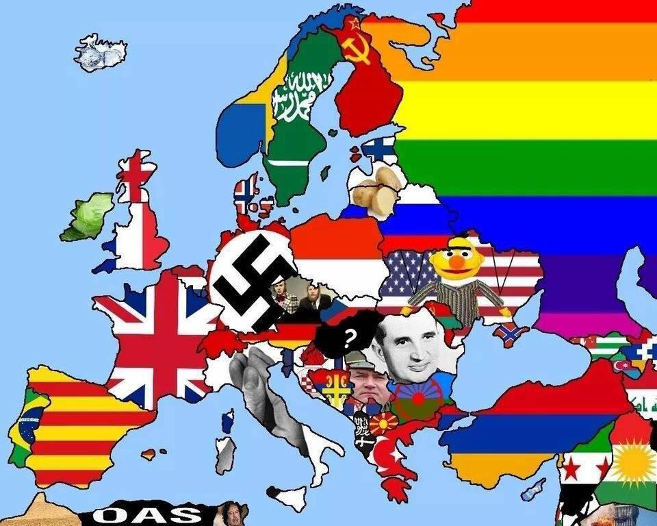 “Am I representing Europe correctly?” - Cards, Europe, Reddit, Humor, Trolling