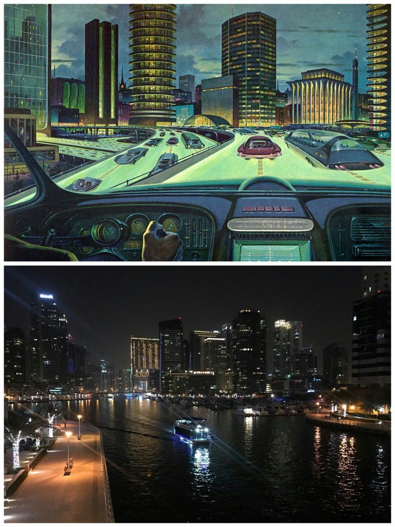 Dubai VS Retrofuturism - My, Dubai, Retrofuturism, A selection, Myths and reality, Longpost