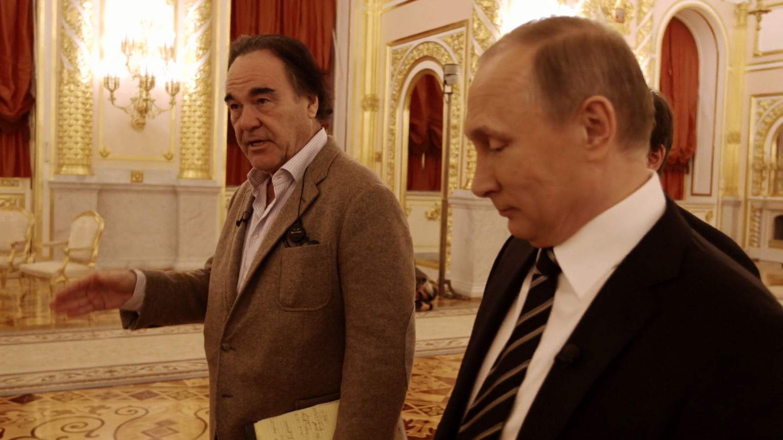 Four professionals in the photo - Oliver Stone, Interview, Vladimir Putin, Politics