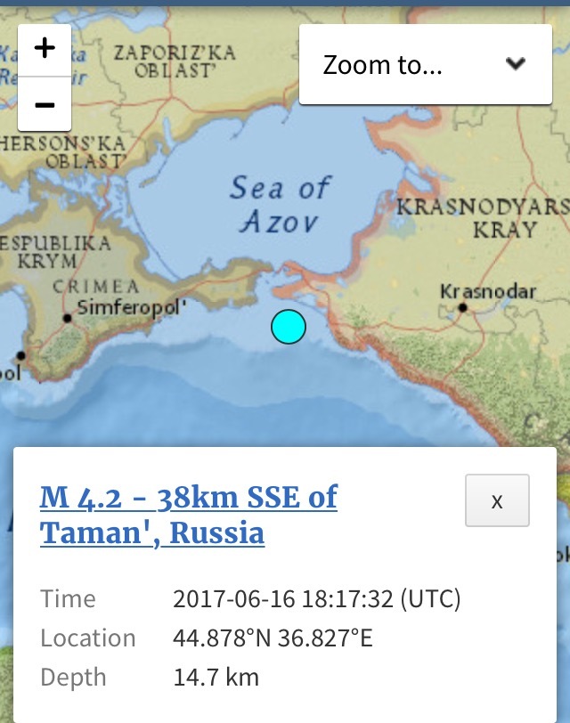 Earthquake in the Krasnodar Territory. - Earthquake, Краснодарский Край