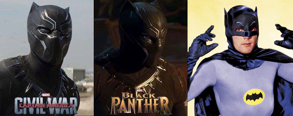 Where can the evolution of superhero costumes lead? - Black Panther, Batman, Tights, Costume, Adam West, Superheroes