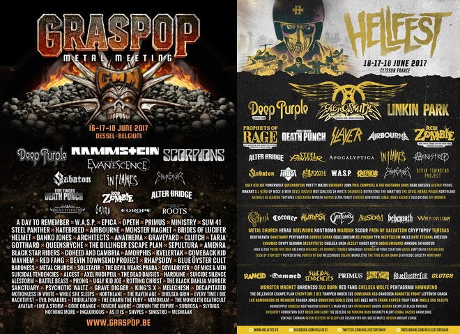 Graspop 2017 and Hellfest 2017 - Graspop, Hellfest