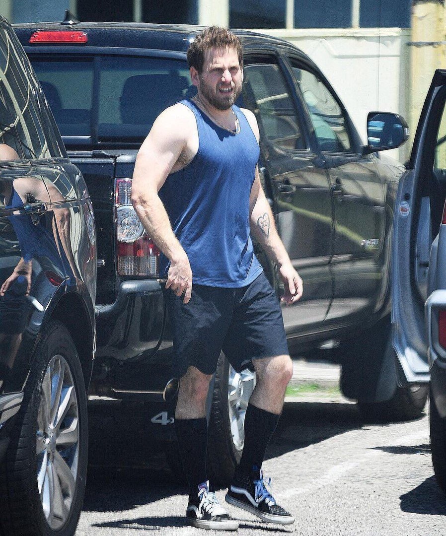 He seems to have hooked up with Christian Bale. - Jonah Hill, Diet, Physical Education, Slimming, Actors and actresses, Longpost