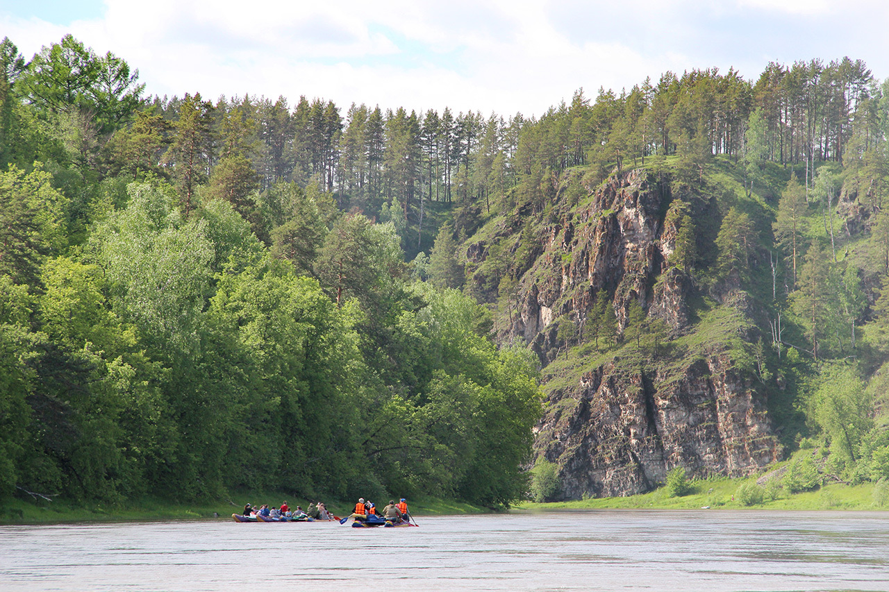 As we celebrated the Day of Russia. - My, Russia Day, Tourism, Alloy, River, River Ai, Ural, Holidays, The photo, Longpost