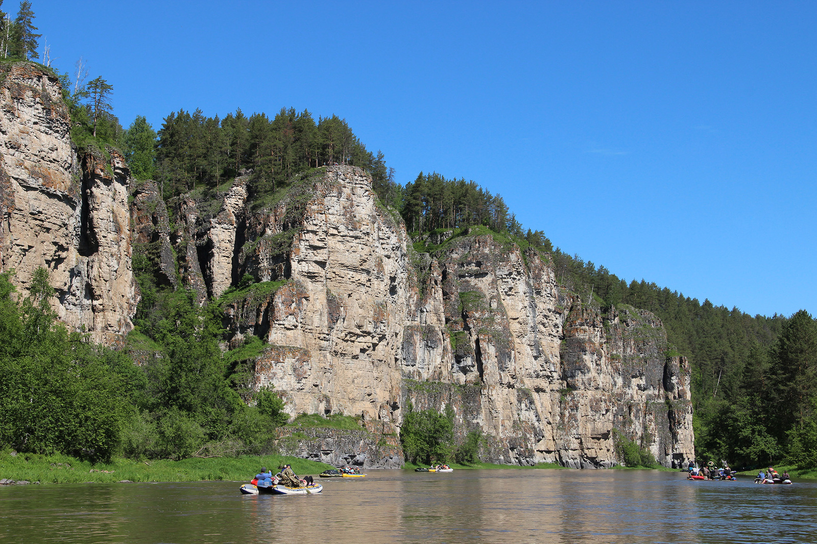 As we celebrated the Day of Russia. - My, Russia Day, Tourism, Alloy, River, River Ai, Ural, Holidays, The photo, Longpost