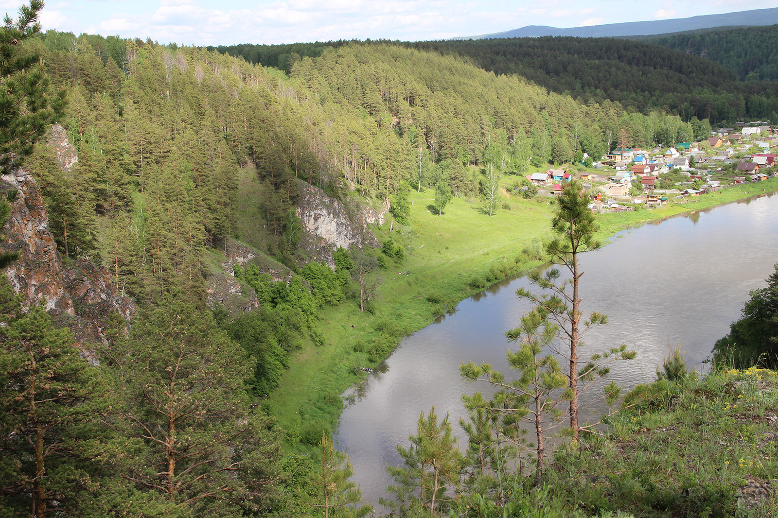 As we celebrated the Day of Russia. - My, Russia Day, Tourism, Alloy, River, River Ai, Ural, Holidays, The photo, Longpost