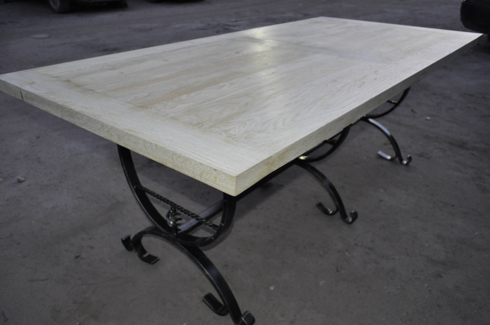 Large oak table - My, Table, Furniture, Woodworking, Oak, Longpost