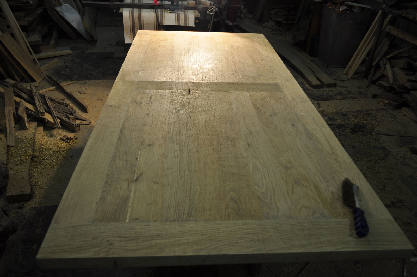 Large oak table - My, Table, Furniture, Woodworking, Oak, Longpost