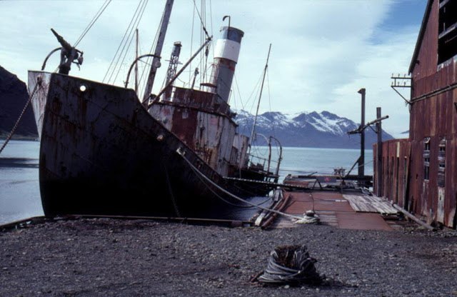 Abandoned whaling station (Great Britain, Grytviken). - , Abandoned, A world without people, Longpost