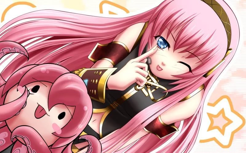 Gakupo and Luka - Vocaloid, , Art, Longpost, Anime, Anime art