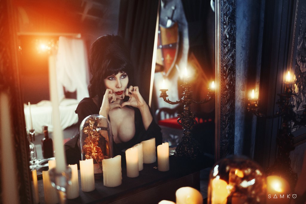 Cosplay Elvira - Mistress of Darkness - My, Cosplay, Russian cosplay, Elvira mistress of darkness, Longpost