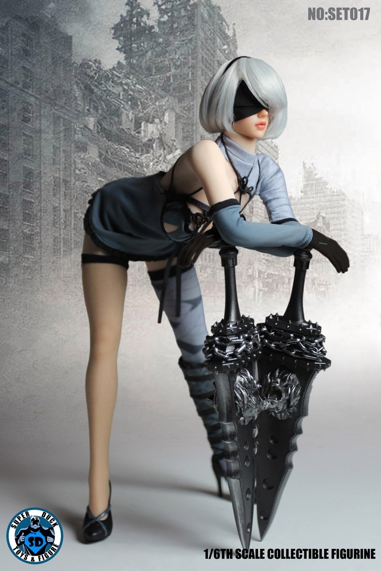 Android 2B figurine from Nier: Automata - NSFW, My, , NIER Automata, Yorha unit No 2 type B, Android, Games, Computer games, Collection, Gsoldiers, Longpost