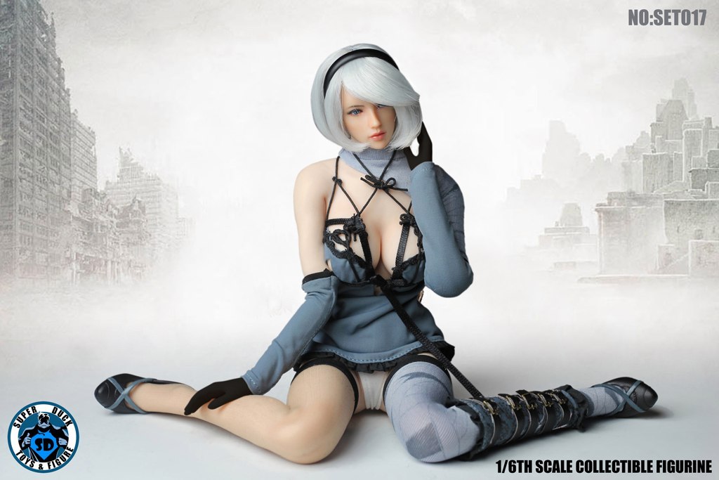 Android 2B figurine from Nier: Automata - NSFW, My, , NIER Automata, Yorha unit No 2 type B, Android, Games, Computer games, Collection, Gsoldiers, Longpost