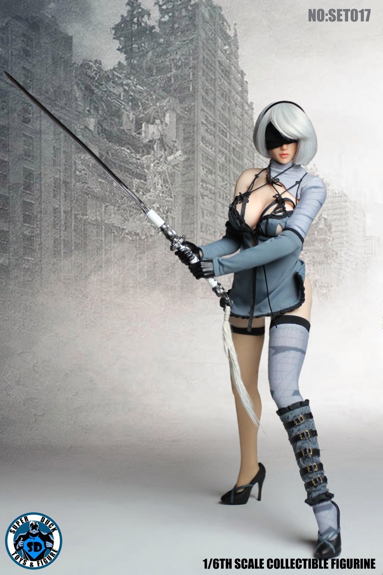 Android 2B figurine from Nier: Automata - NSFW, My, , NIER Automata, Yorha unit No 2 type B, Android, Games, Computer games, Collection, Gsoldiers, Longpost