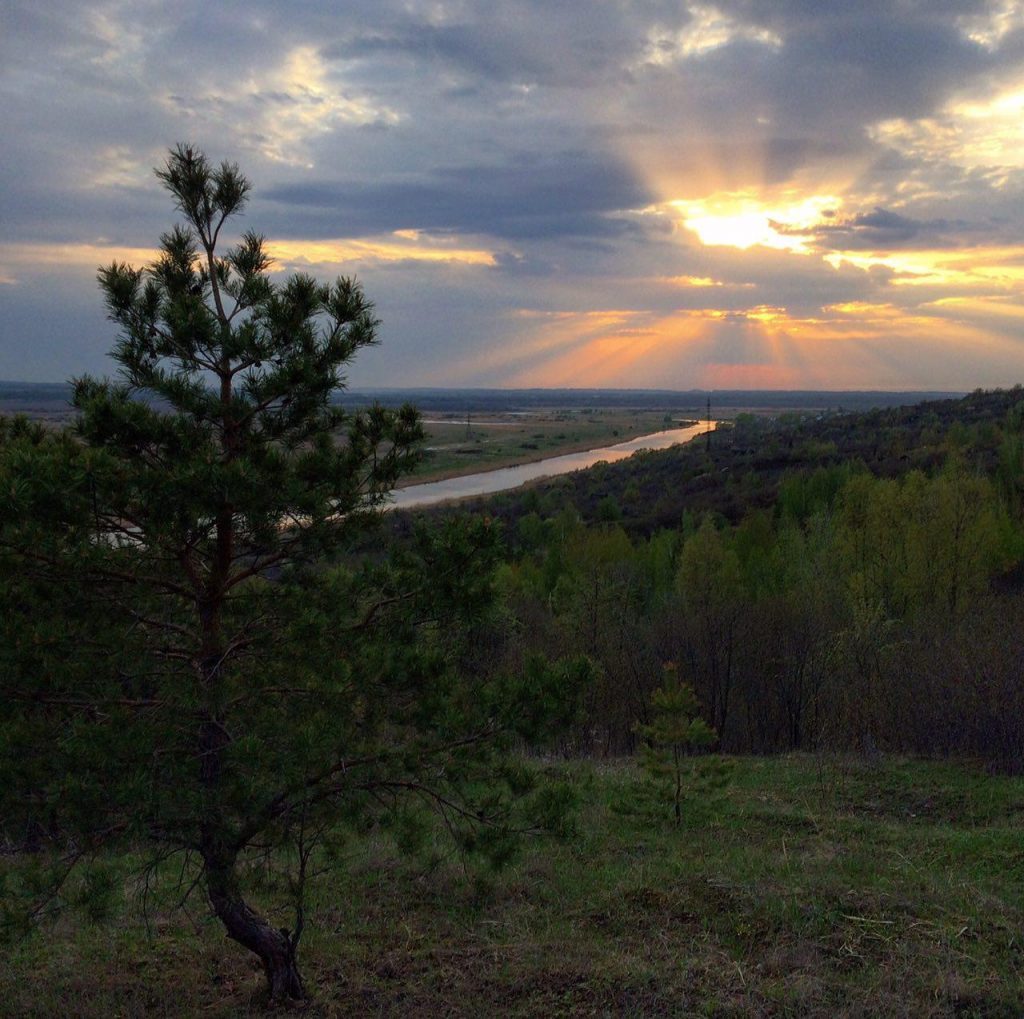 Ульяновск Волга Июнь - Ульяновск, Волга, Июнь, Свияга, Фотография, Россия, Закат, Не мое, Длиннопост, Река Волга