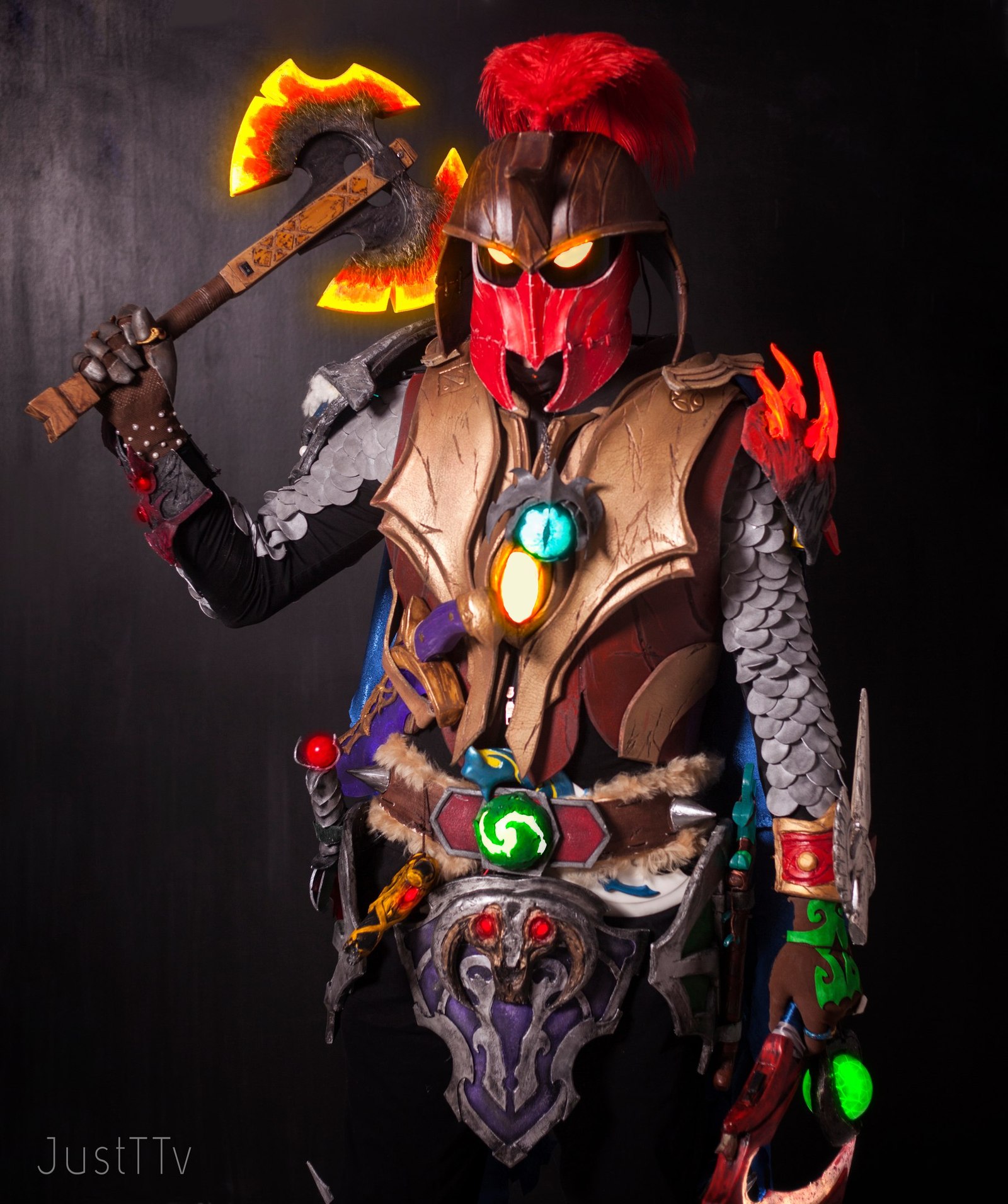 Cosplay - My, , , Twitchtv, , , Dota 2, Cosplay, Craft, Longpost