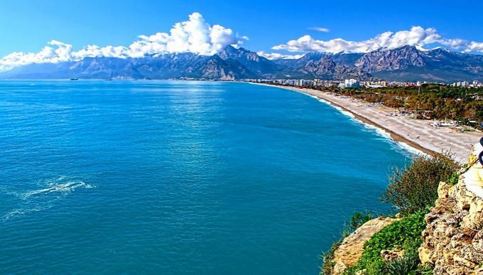 Antalya coast. - Vacation, Turkey, Mediterranean Sea, Longpost