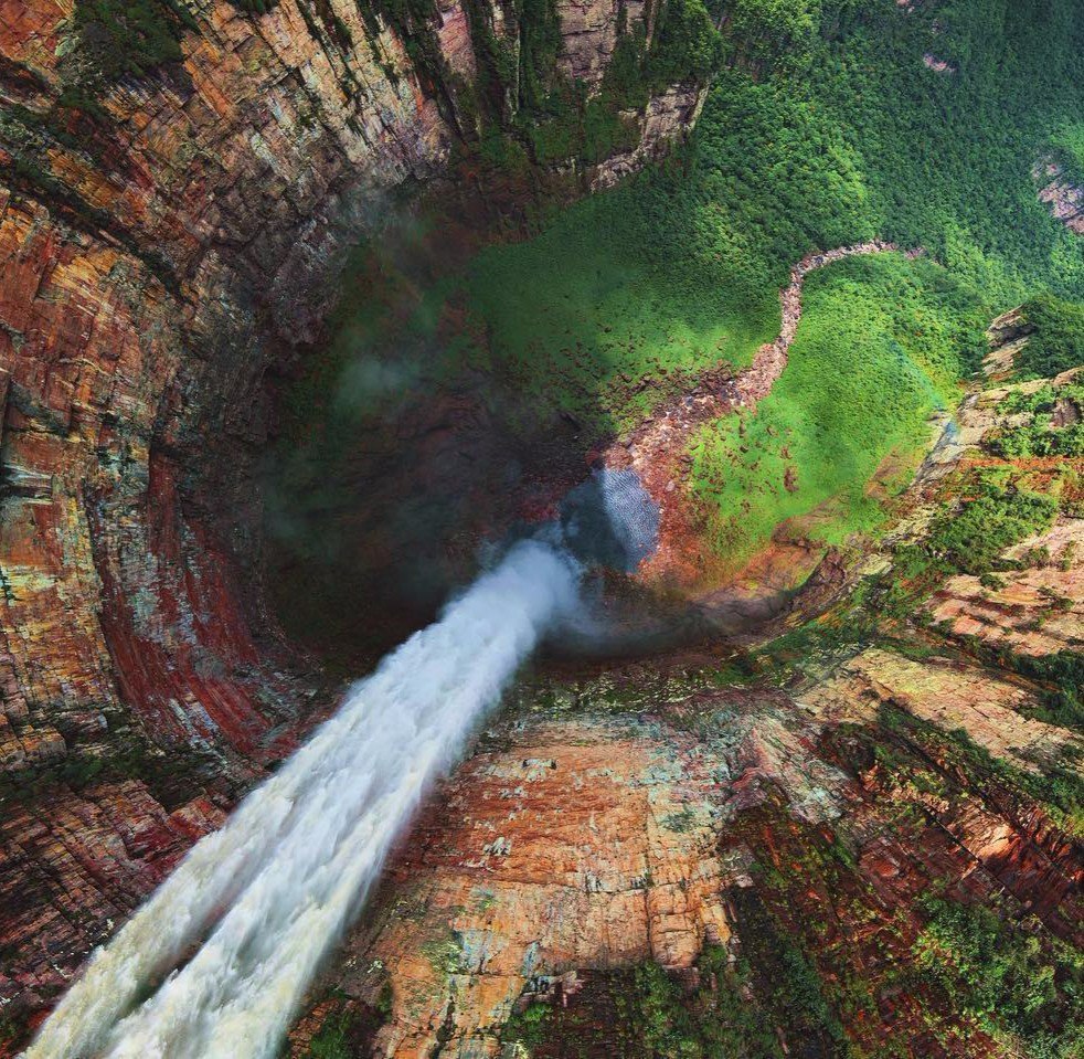 Venezuela. Angel Falls. - The photo, Venezuela, Waterfall