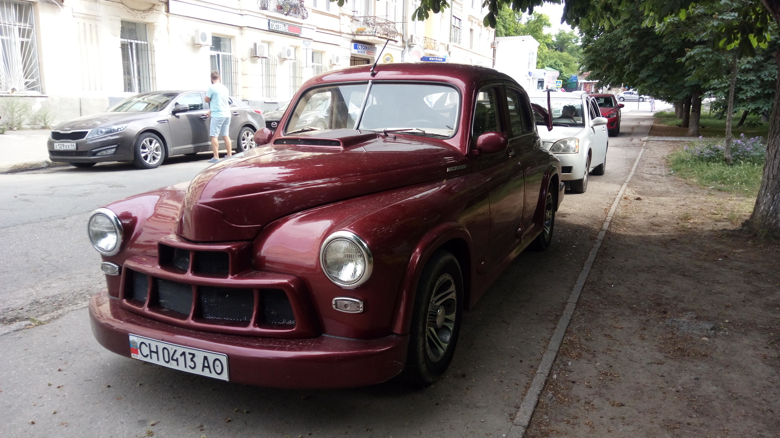 Pipelatsy of Sevastopol - My, Gravitzapa, Pepelats, Retro car, beauty, Crimea, Longpost