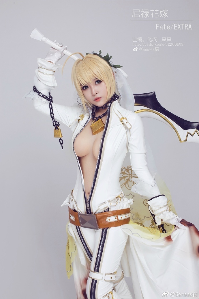 Saber Bride cosplay - NSFW, Косплей, Caster, Saber Bride