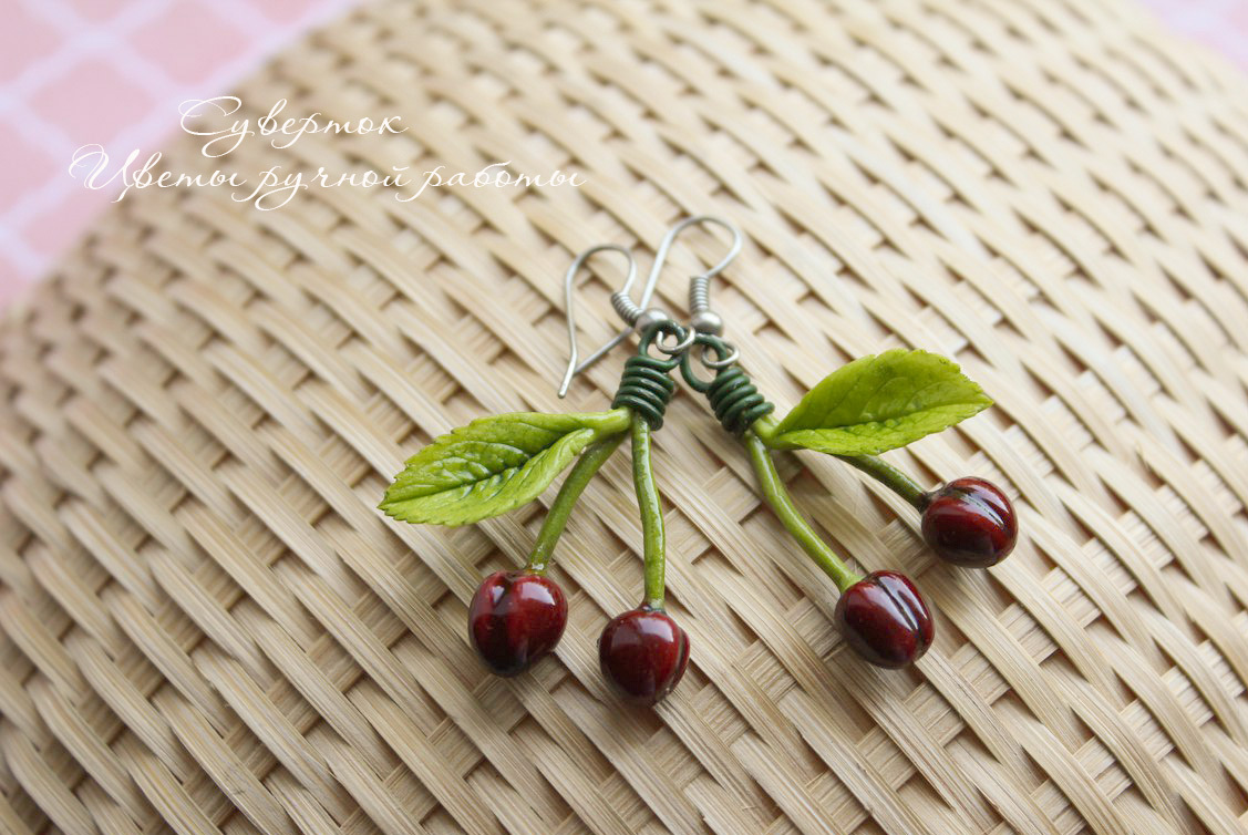 I'm trying to sculpt berries) Your opinion is interesting. Thank you! - My, Лепка, Polymer clay, Cold porcelain, Creation, Needlework, My, Berries, With your own hands, Longpost