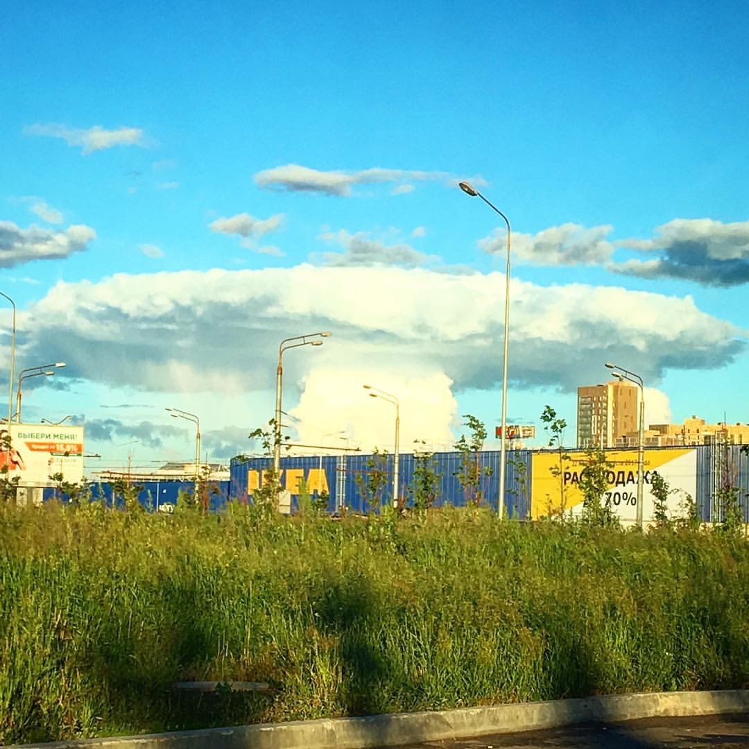 cloud nuclear mushroom - Clouds, Sky, Nuclear explosion, Mushrooms, Weather, Longpost