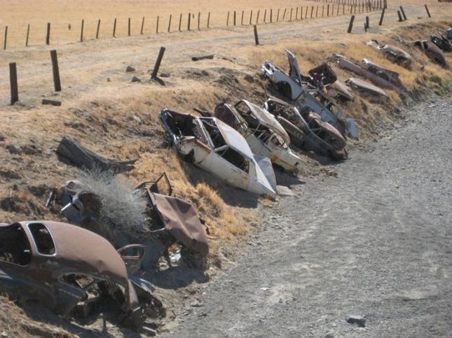 Coastal fortifications from rare cars (USA, Detroit). - USA, Detroit, Abandoned, A world without people, Longpost