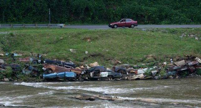 Coastal fortifications from rare cars (USA, Detroit). - USA, Detroit, Abandoned, A world without people, Longpost