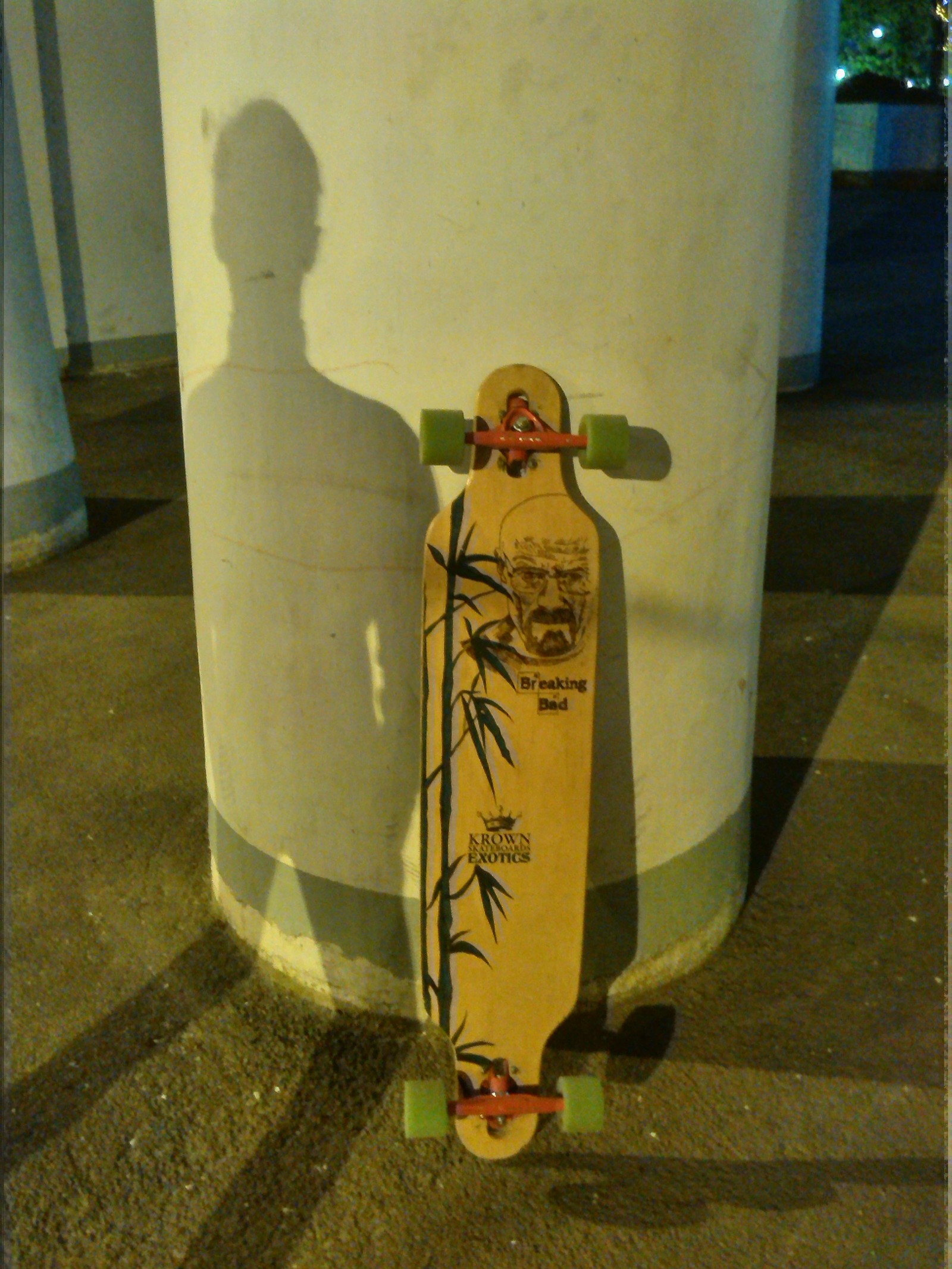 Breaking Bad on wood. - My, Longboard, , Breaking Bad, Pyrography, Scorcher, Longpost